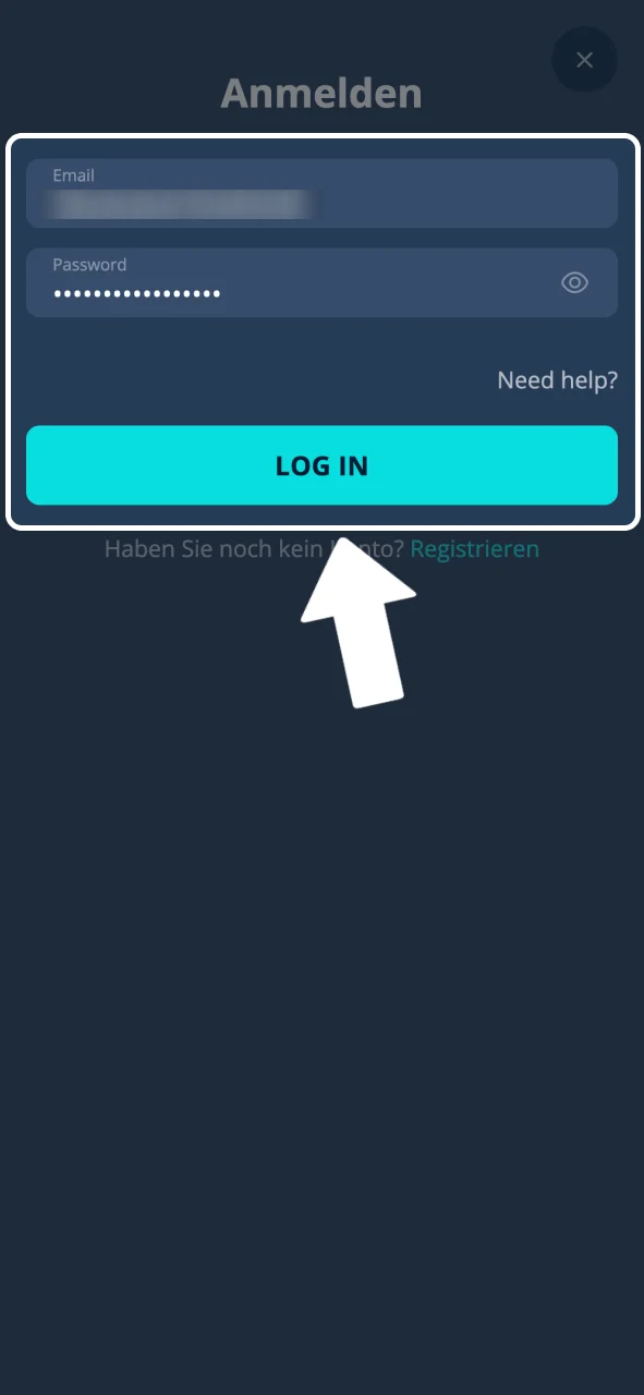 Platin Casino App öffnen, einloggen und direkt spielen.
