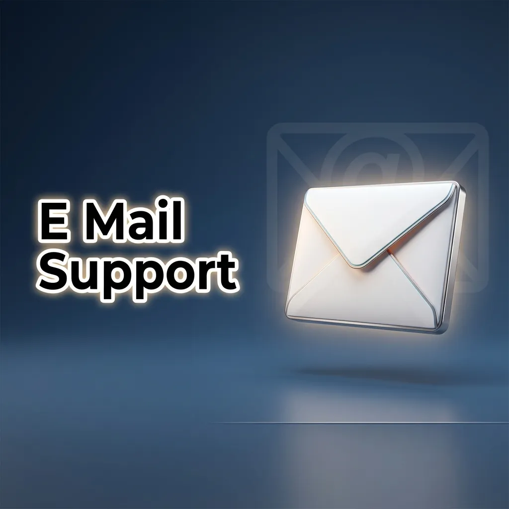 Illustration of a person composing a detailed support email on a laptop, attaching documents and writing a clear subject line