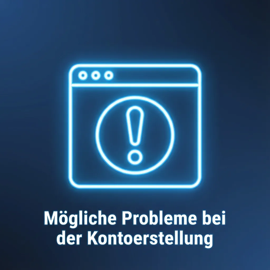 Illustration of a user facing account sign-up issues with on-screen error messages and contact with online support