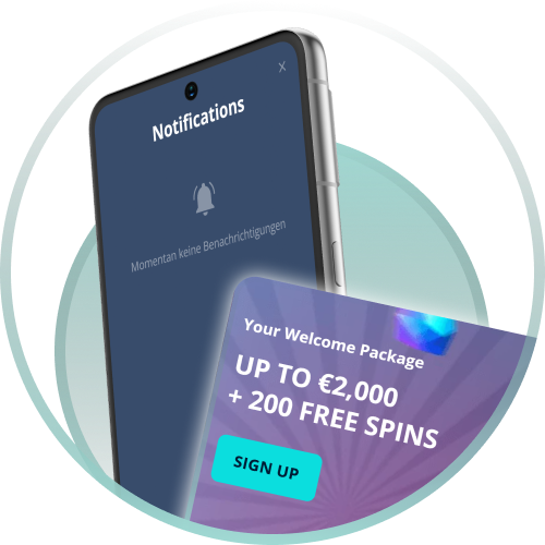 Lasse dich über neue Boni und exklusive Aktionen bei Platin Casino benachrichtigen.