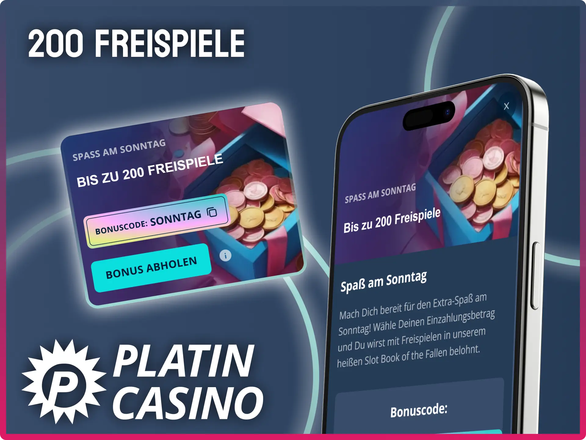 Sichere dir regelmäßig spannende Freispiele für Top-Slots im Platin Casino.