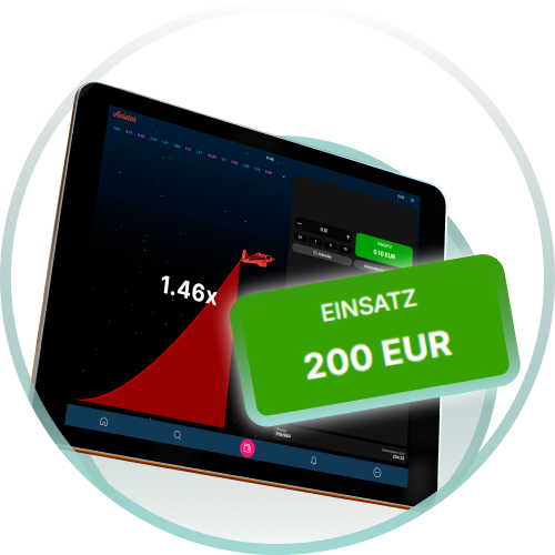 Setze flexible Beträge und passe deine Strategie bei Aviator im Platin Casino an.