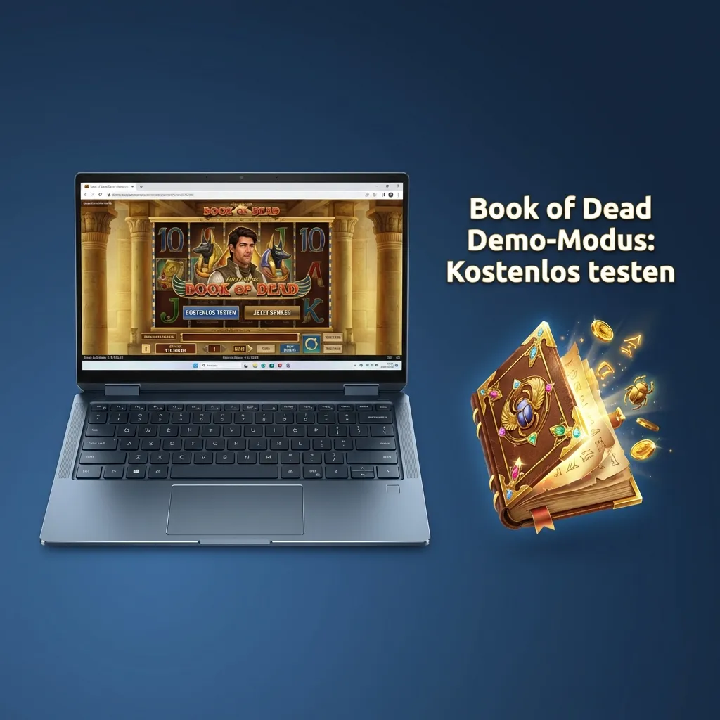 Book of Dead slot game demo mode with virtual credits at Platin Casino, risk-free gameplay without real money deposit
