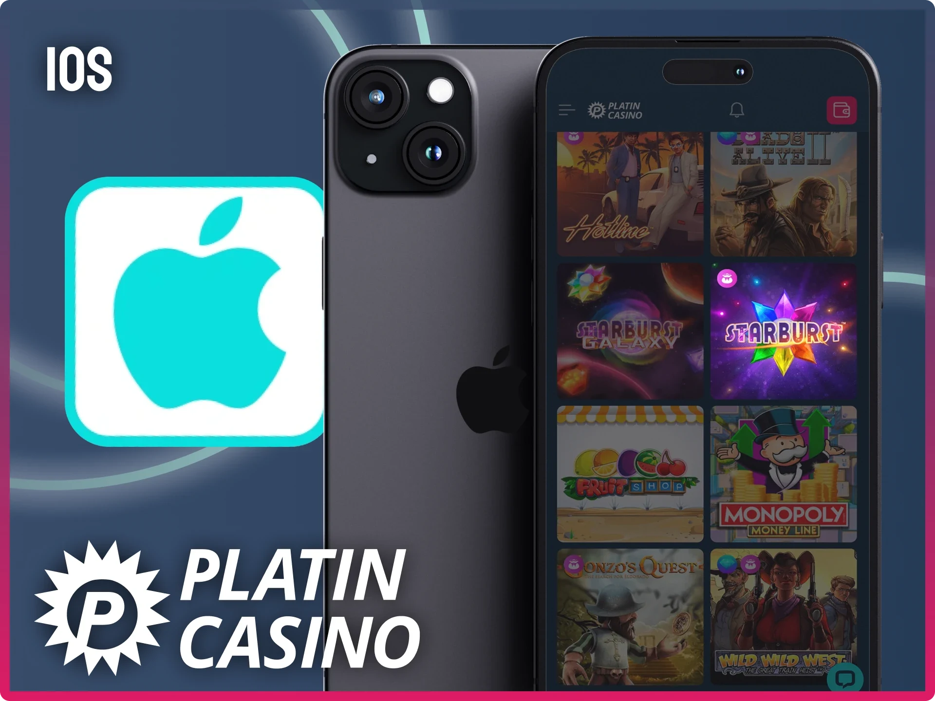 Fügen Sie Platin Casino über Safari zu Ihrem iOS-Startbildschirm hinzu, um Starburst sofort zu starten.