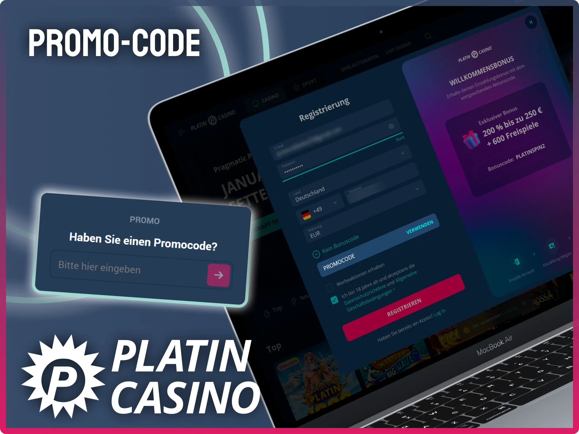 Verwenden Sie den Promo-Code bei Platin Casino, um exklusive Vorteile für Ihre Starburst-Spins freizuschalten.
